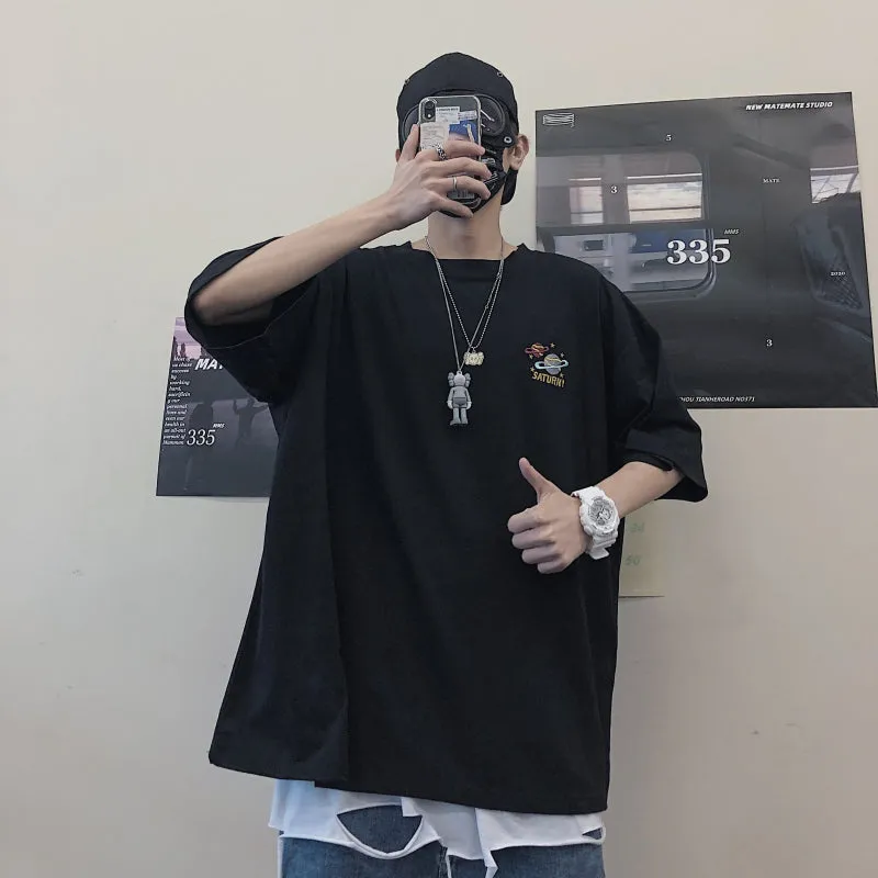 "UNISEX SATURN" T-SHIRT D052201