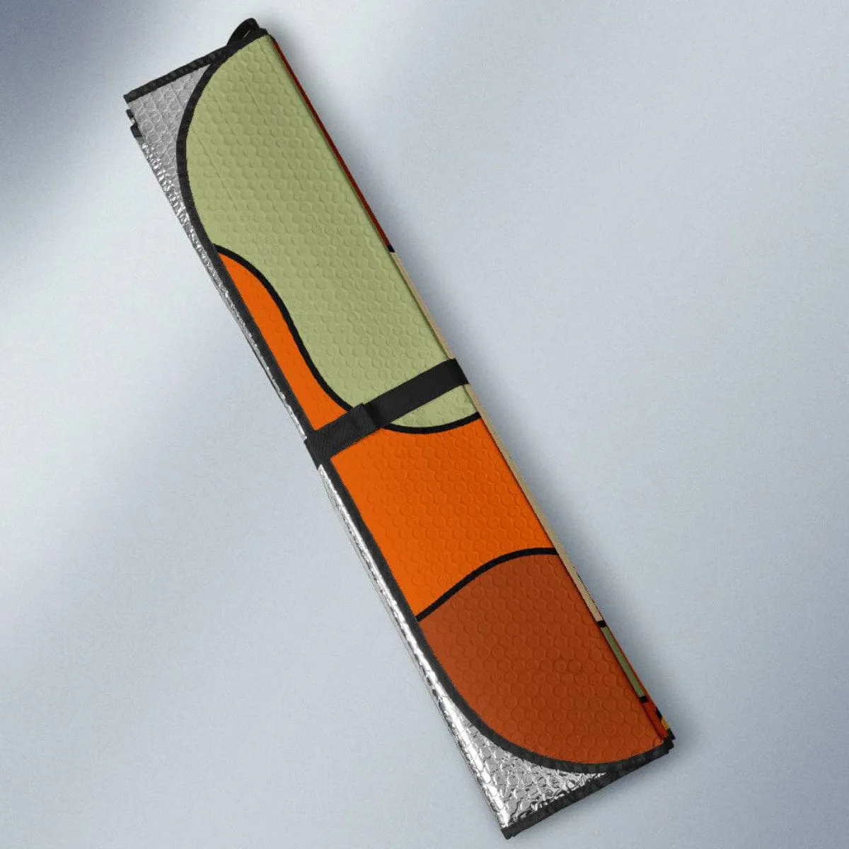 Retro Groovy Vibes Car Shade