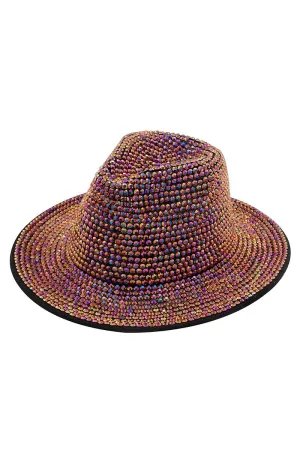 Rhinestone Fedora Hats
