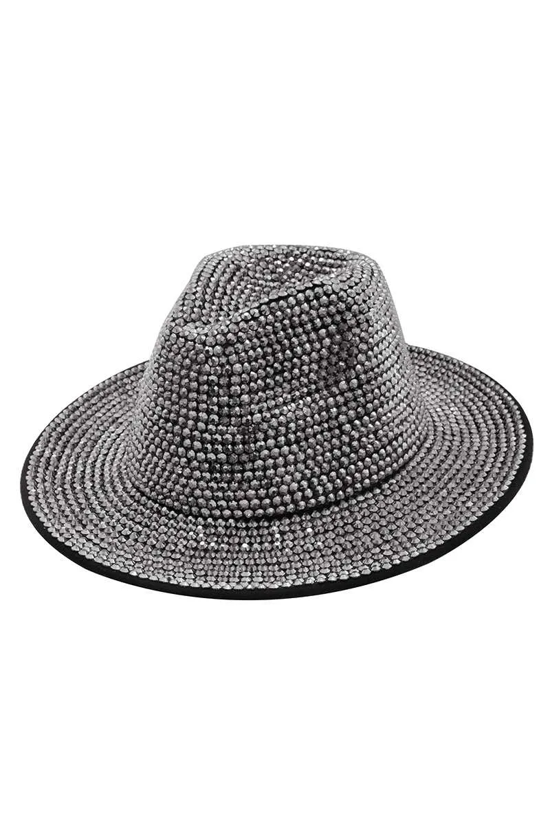 Rhinestone Fedora Hats