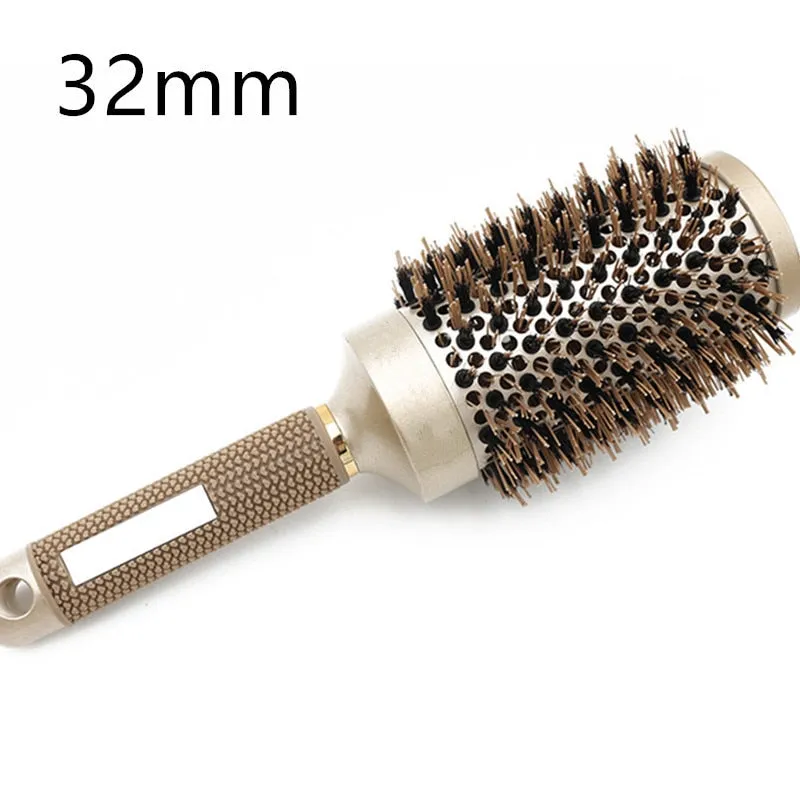 Round Hair Styling Comb Set