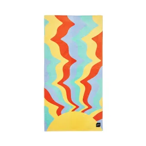 Slowtide Shine On Neon Beach Towel