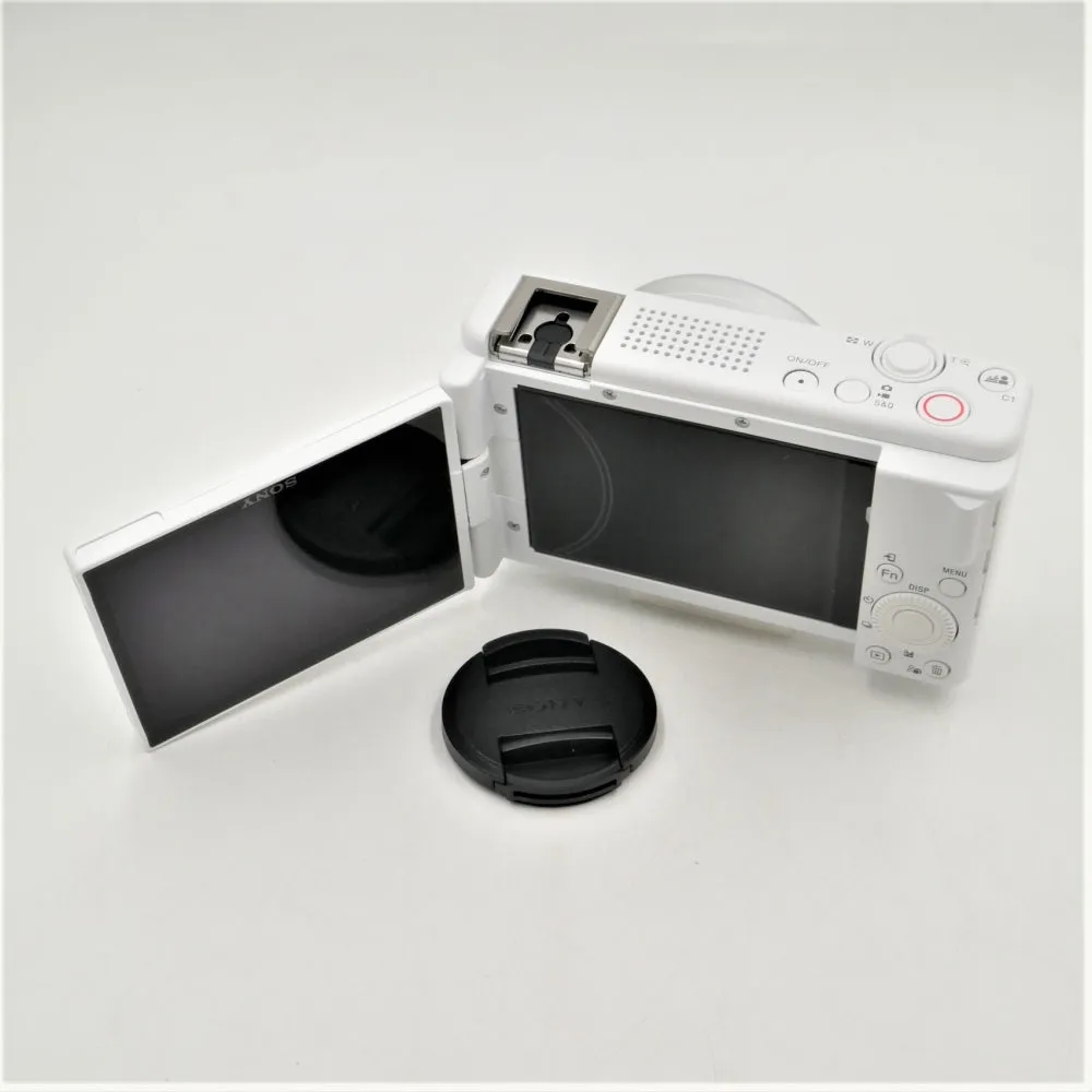 Sony ZV-1F Vlogging Camera | White **OPEN BOX**