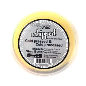 SoShea Whipped African Shea Butter|For All Hair Textures & Skin Types|Original Unrefined Raw Shea Butter |Premium Quality 13.50oz (Fresh Flower) (B00104)
