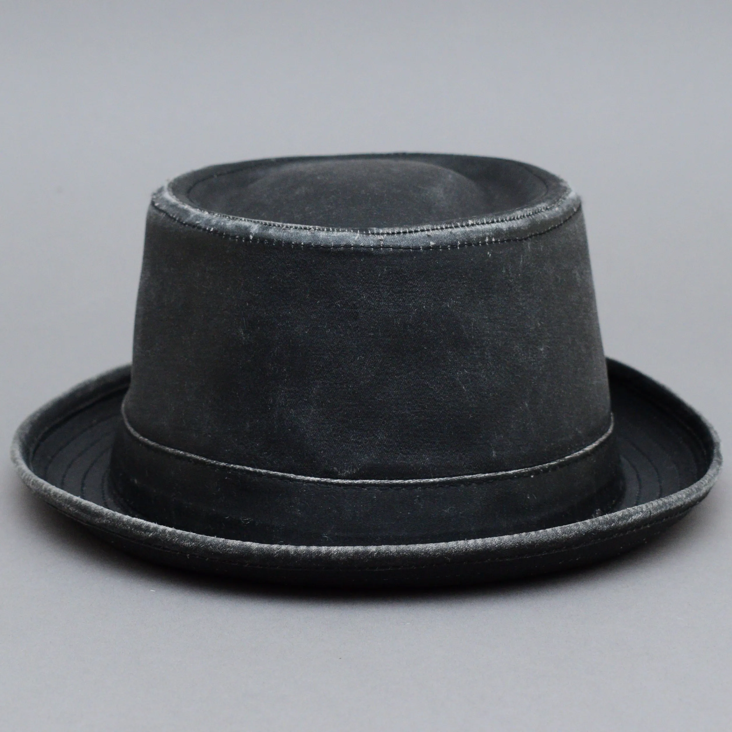 Stetson - Odenton Pork Pie Cloth Hat - Fedora - Black