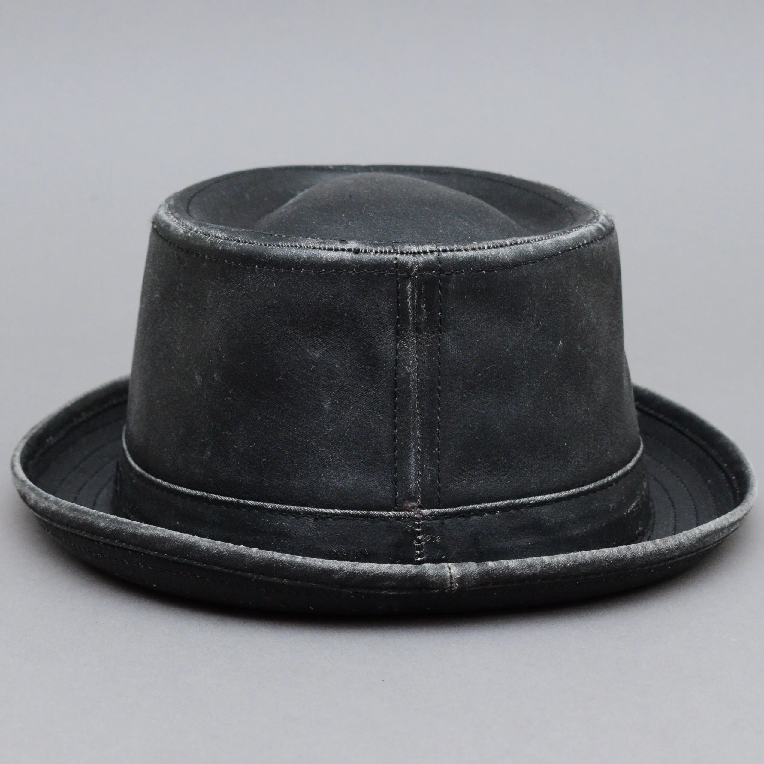Stetson - Odenton Pork Pie Cloth Hat - Fedora - Black