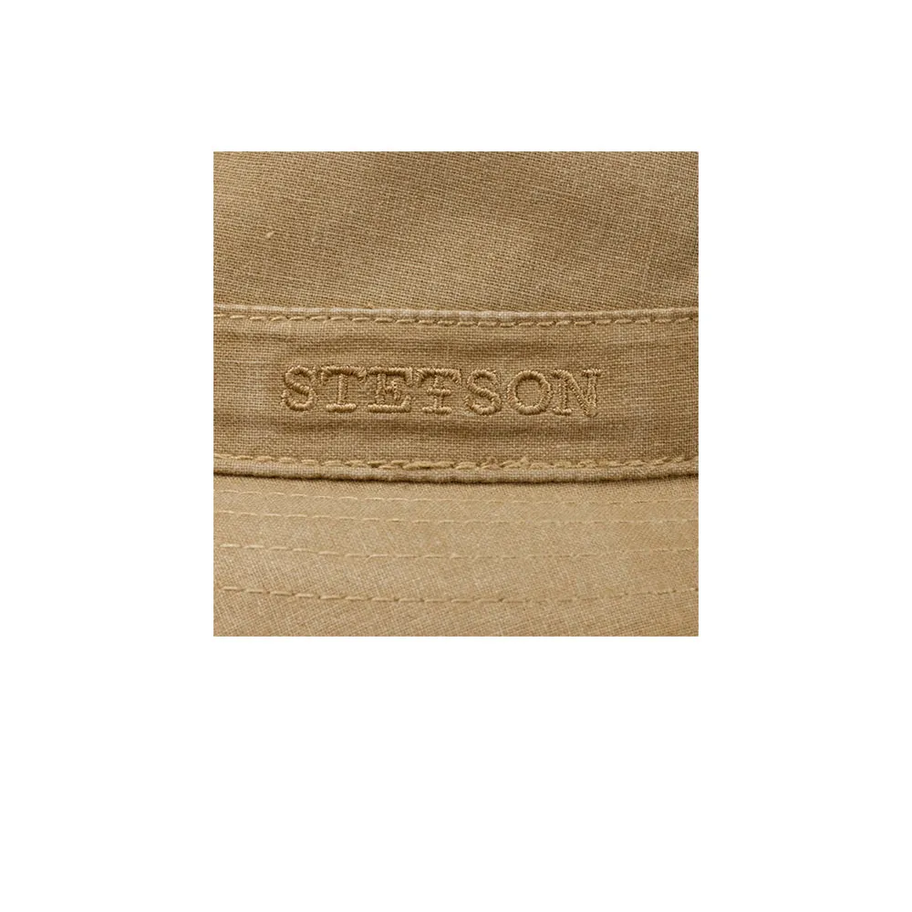 Stetson - Organic Cotton Pork Pie Cloth Hat - Fedora - Brown