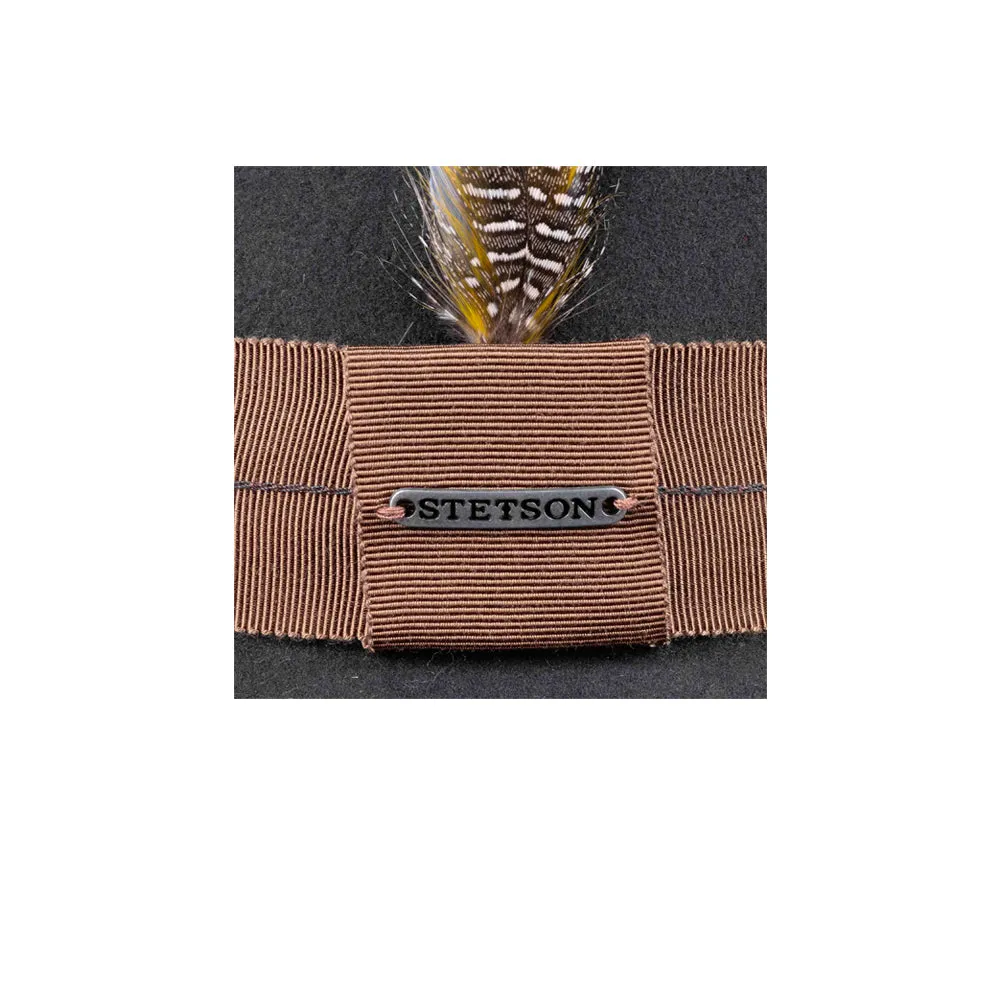 Stetson - Orleans Vitafelt Hat - Fedora - Dark Grey