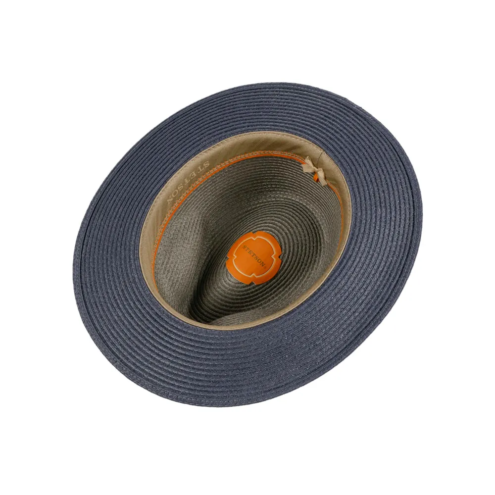Stetson - Romaro Traveller Toyo - Straw Hat - Grey/Navy
