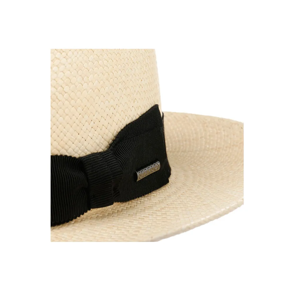 Stetson - Solano Fedora Panama Hat - Straw Hat - Nature