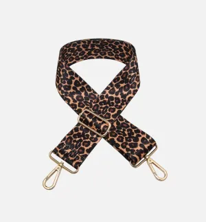 Stp Adjustable Guitar Strap-Leopard/Mustard