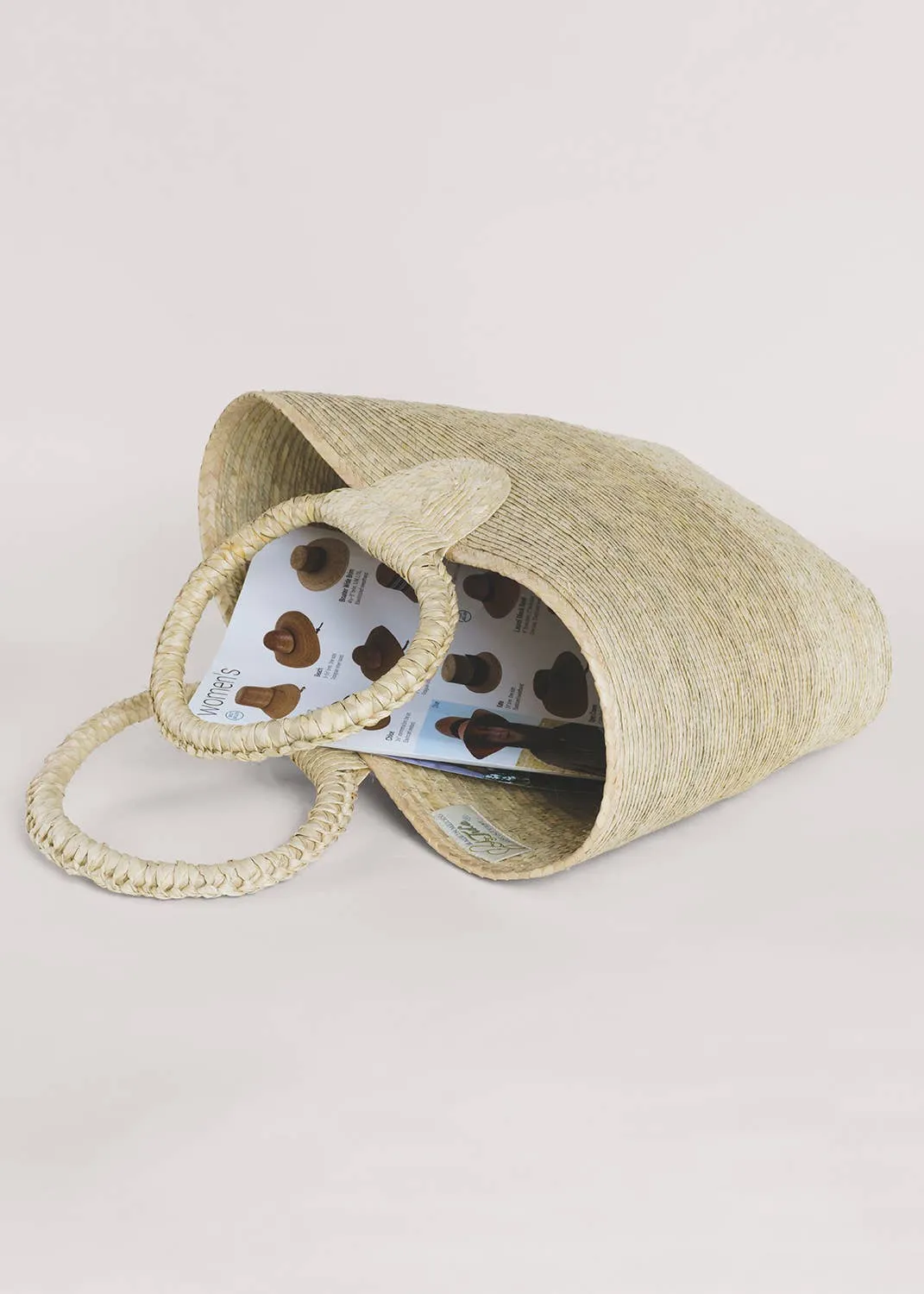 Straw Beach Bag