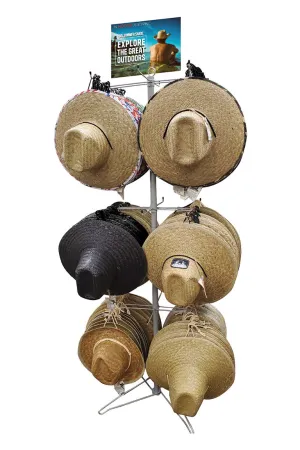 Straw Hats Display