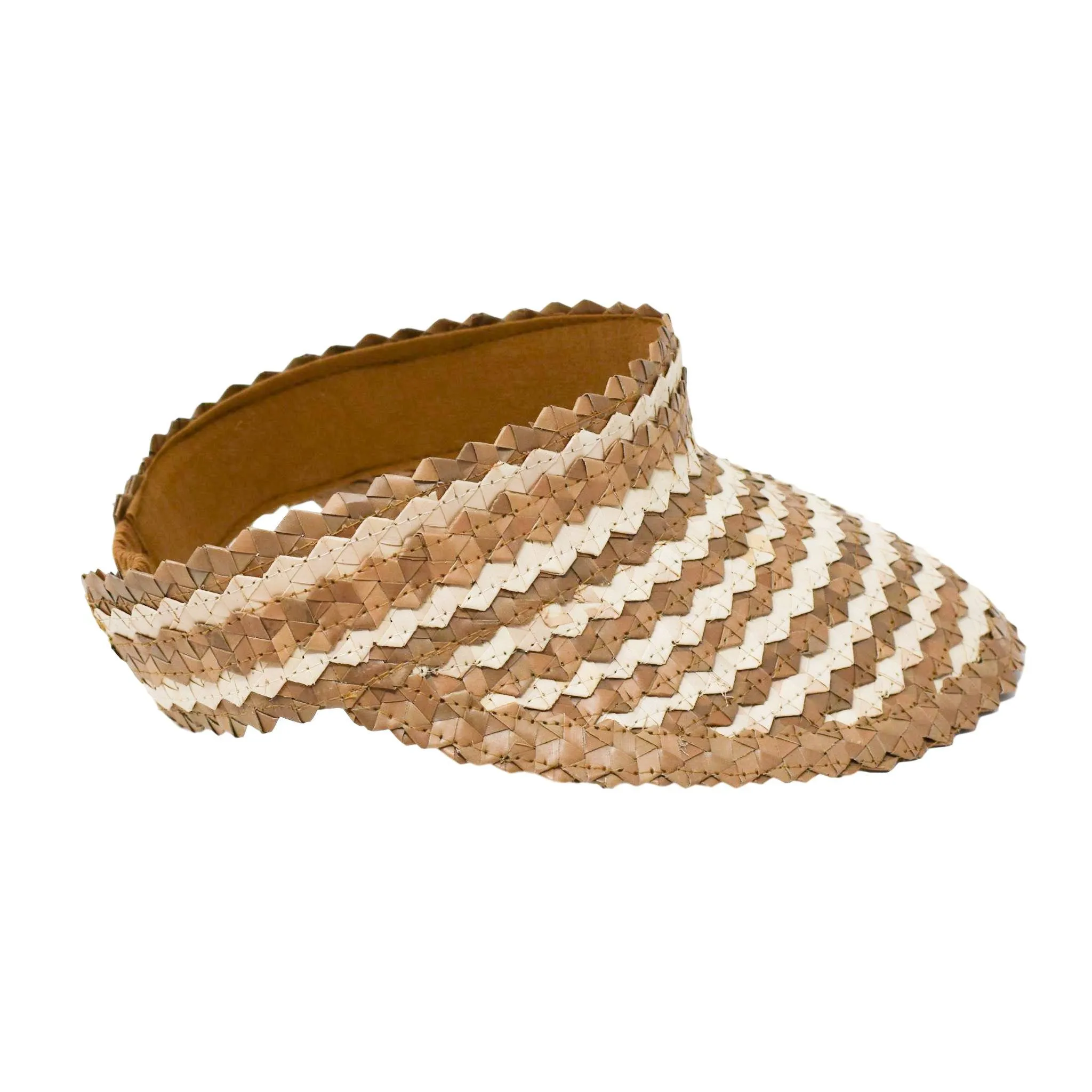 STRAW SUN VISOR - NATURAL by POPPY   SAGE