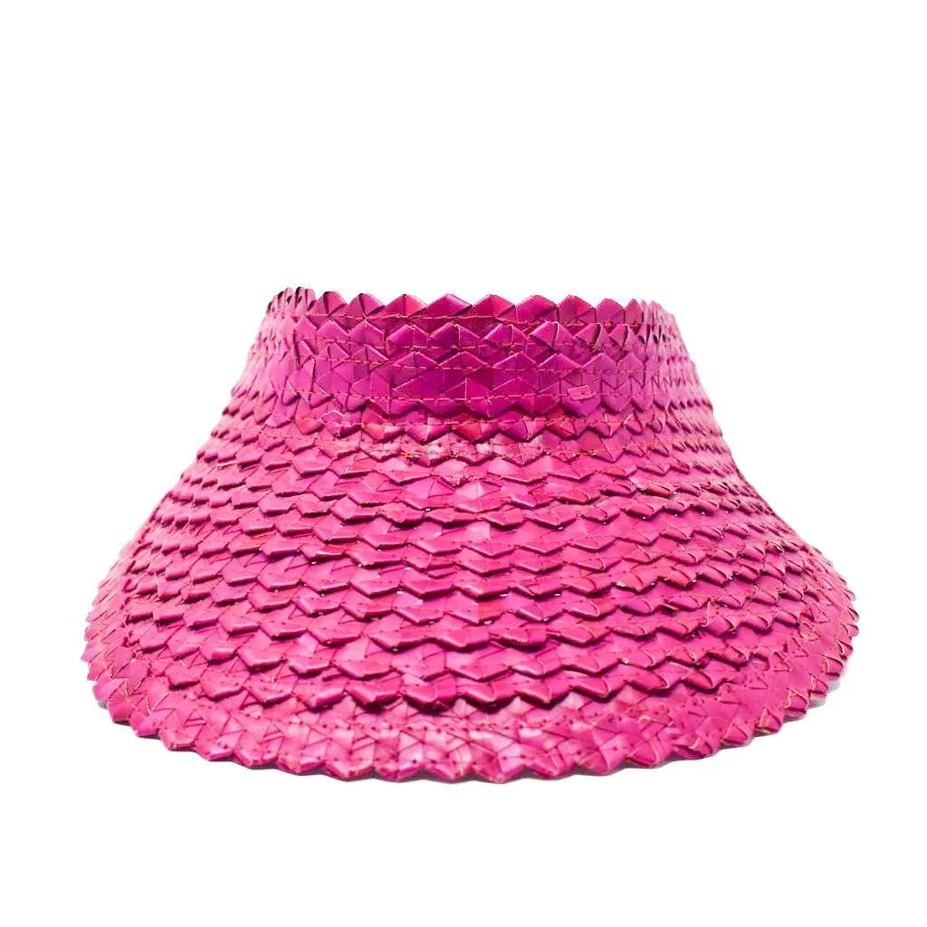 STRAW SUN VISOR - NATURAL by POPPY   SAGE