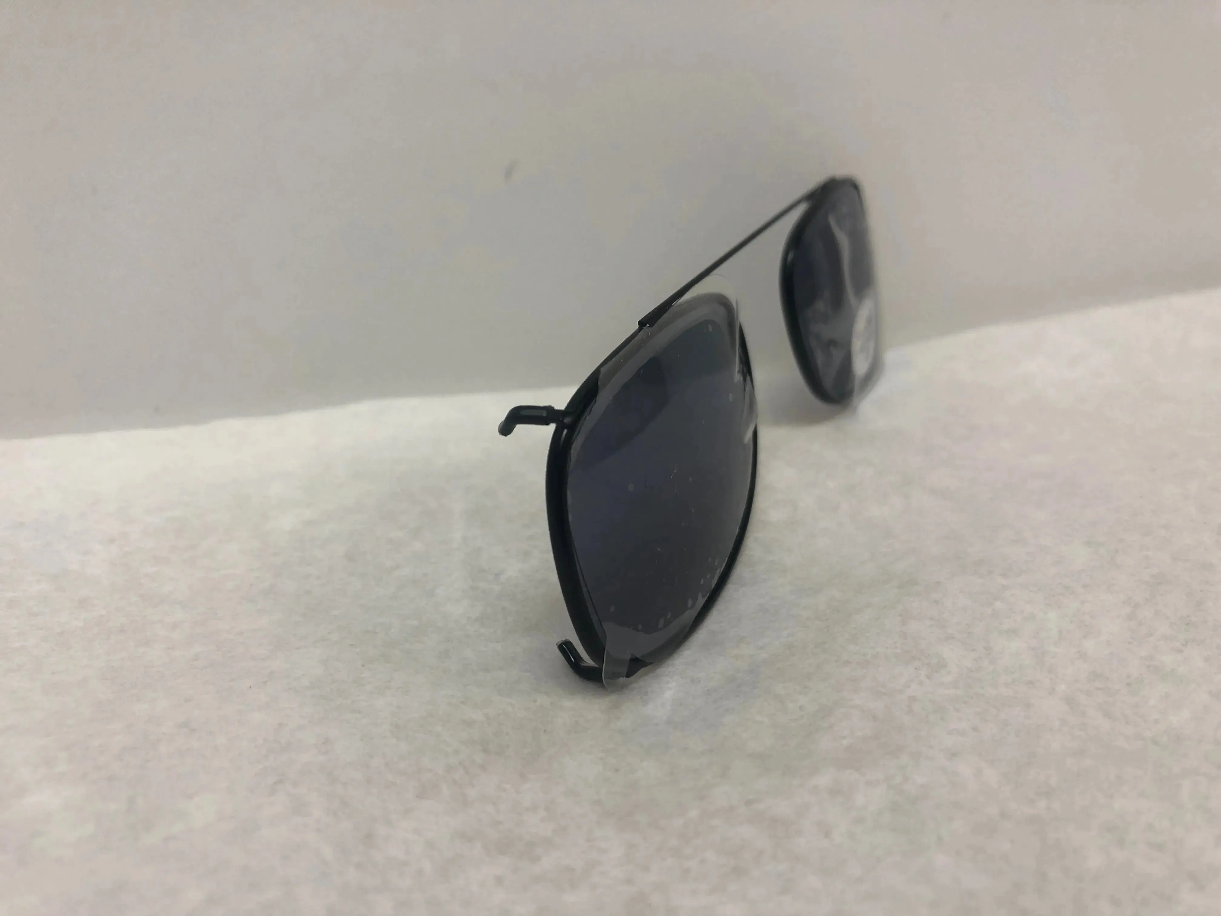 Sun Clip, Rectangle, 48mm Black Frame, Black Shade Lens | KMOPT-142