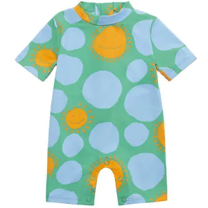 Sun Dot Print Swimsuit