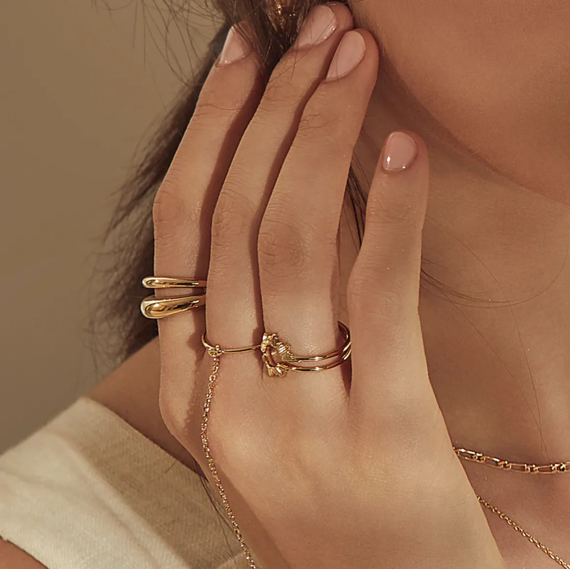Sunseeker Gold Ring Set