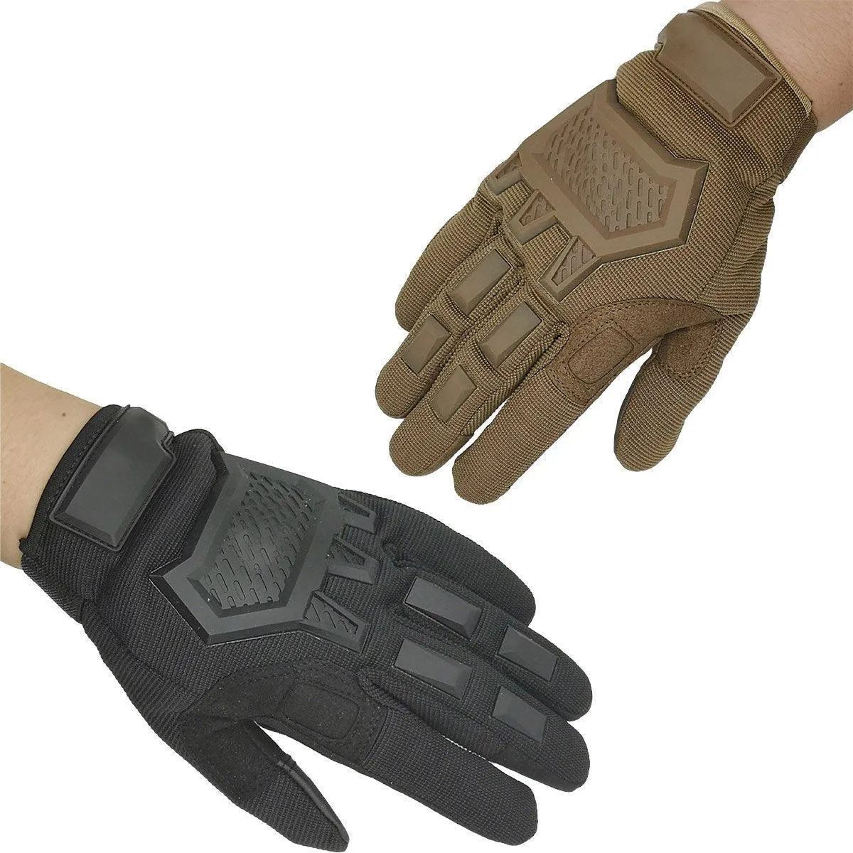 Tactical Full Finger Motorcycle Training Touchscreen Outdoor Sports Gloves