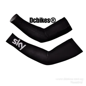Team Sky Road Bike Arm Sleeve Socks Warmer