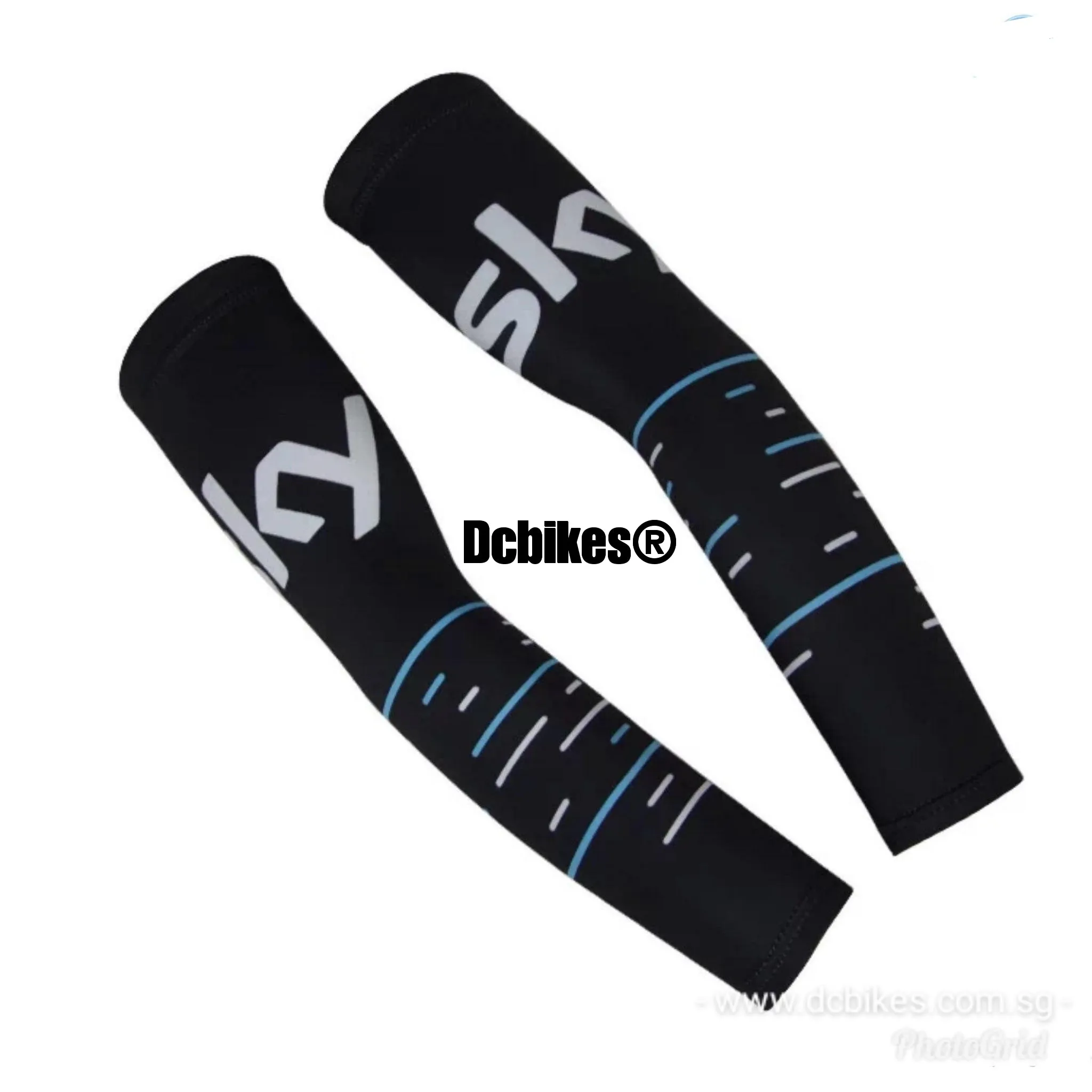 Team Sky Road Bike Arm Sleeve Socks Warmer