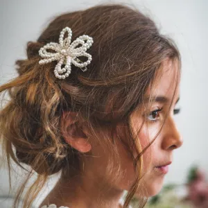 The Acacia Flower Hair Clip