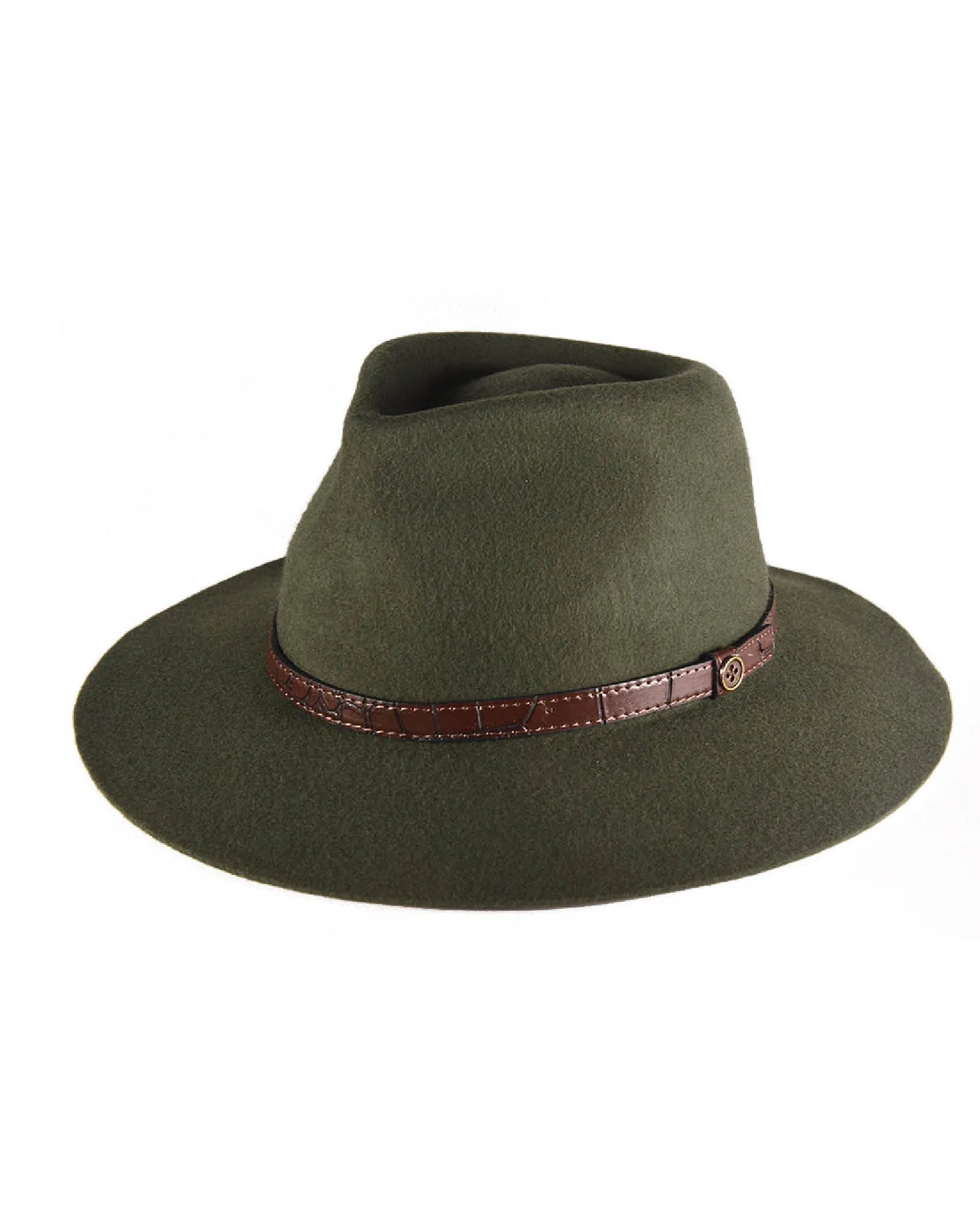 The Dingo Felt Hat - Kids - Forest Green