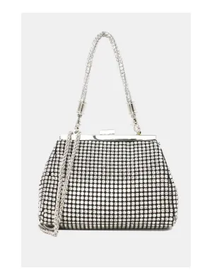 Tom & Eva Rhinestone Clutch Bag