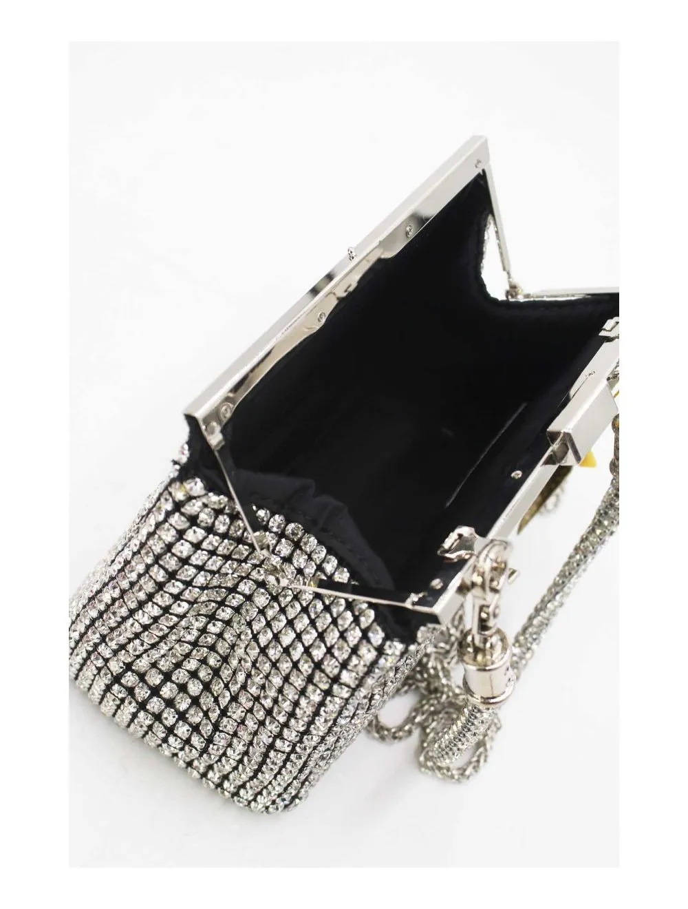 Tom & Eva Rhinestone Clutch Bag