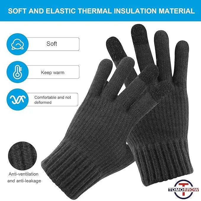 Tomorrow Winter Gloves for Men & Women Touchscreen (MultiColours)