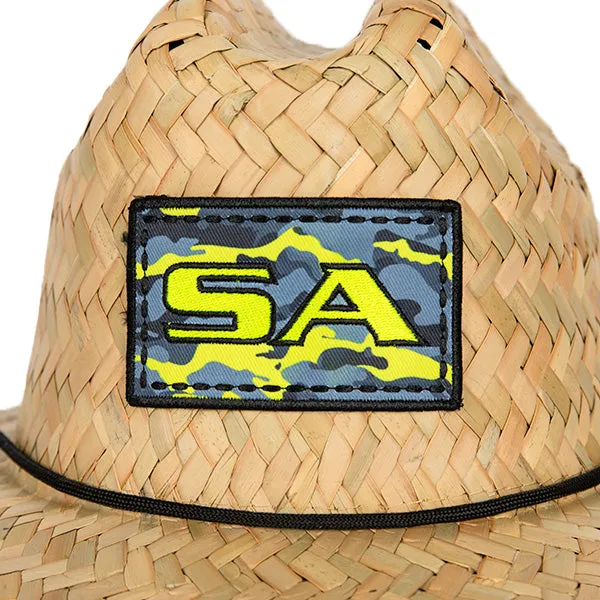 Under Brim Straw Hat | Surge Military Camo 2.0