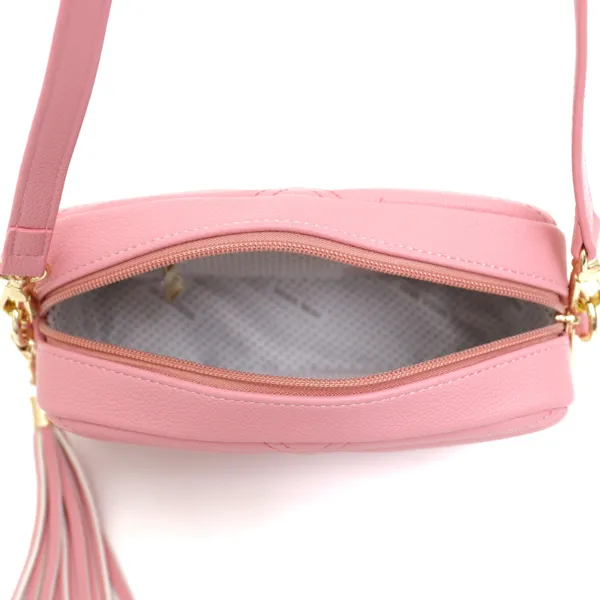 Vera May Amelia Vegan Leather Handbag | Pink
