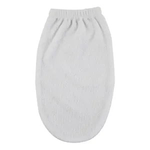 Wash Cloth Mitten White 3pk