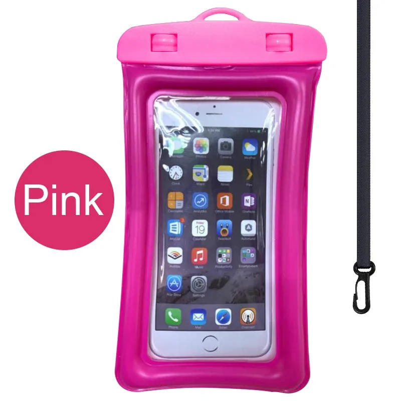Waterproof Floating Swim Bag Phone Case for Various Devices