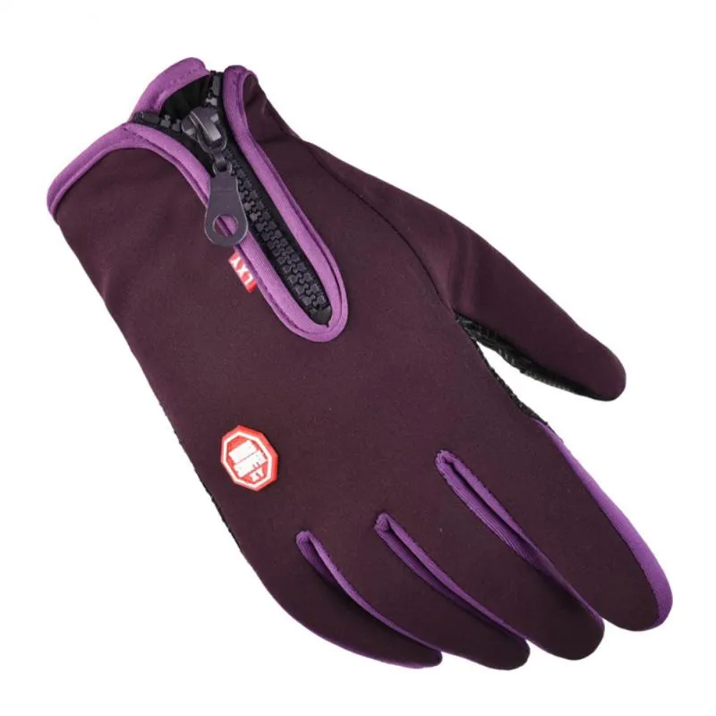 Waterproof Ski Gloves Touch Screen Cycling Bike Gloves Riding Windproof Outdoor Motorcycle Winter Warm Men Women Bicycle Gloves