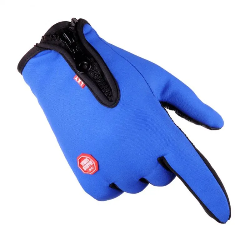 Waterproof Ski Gloves Touch Screen Cycling Bike Gloves Riding Windproof Outdoor Motorcycle Winter Warm Men Women Bicycle Gloves