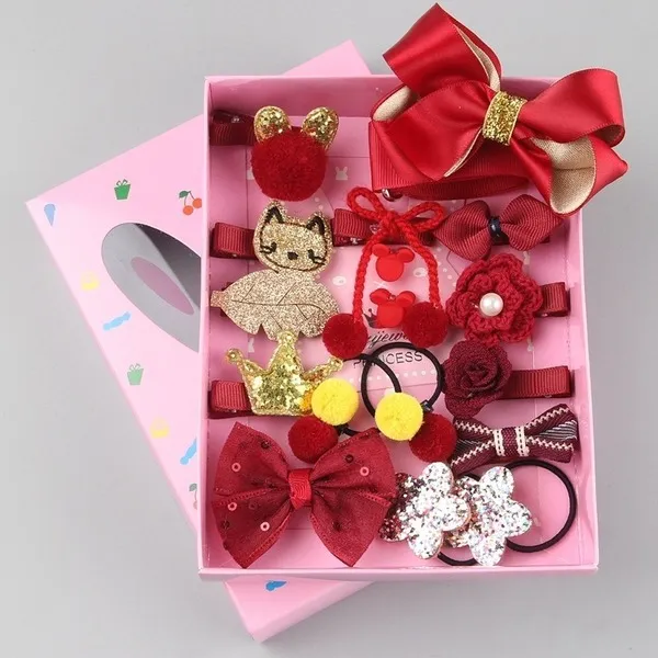 Wholesale cloth children's hair clips JDC-HC-K001