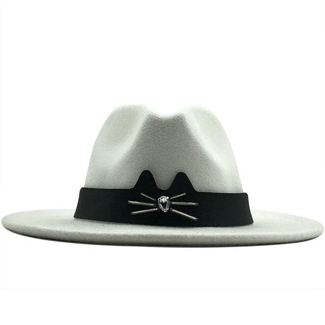 Wide Brim Fedora