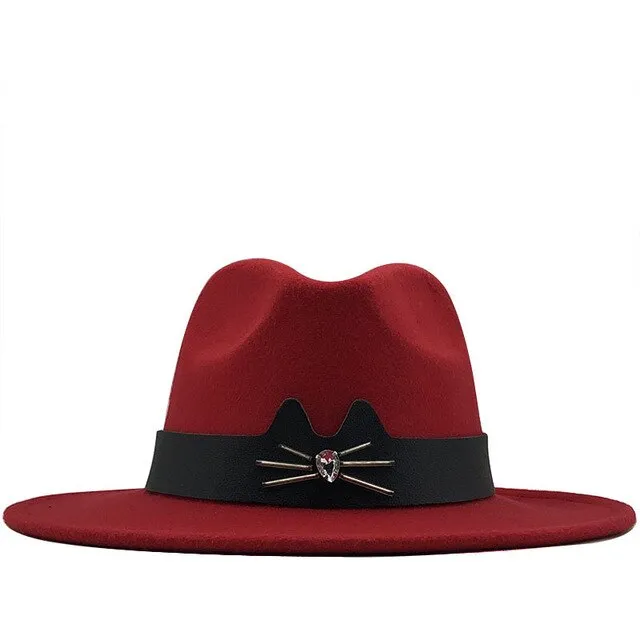 Wide Brim Fedora