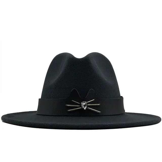 Wide Brim Fedora