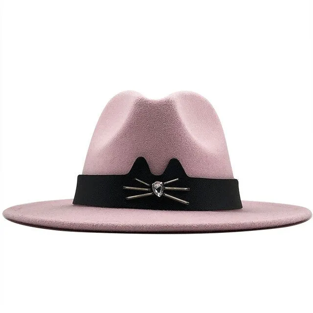 Wide Brim Fedora