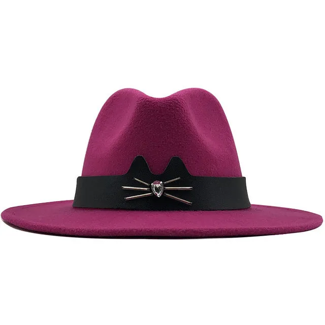 Wide Brim Fedora