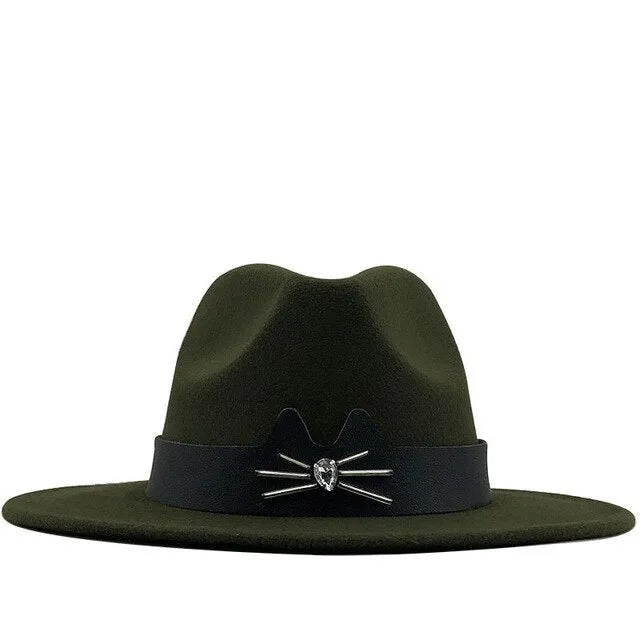 Wide Brim Fedora