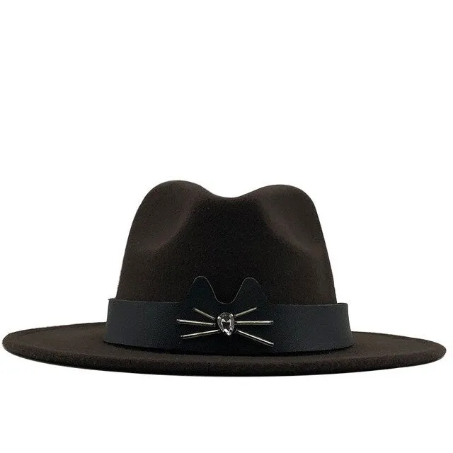 Wide Brim Fedora