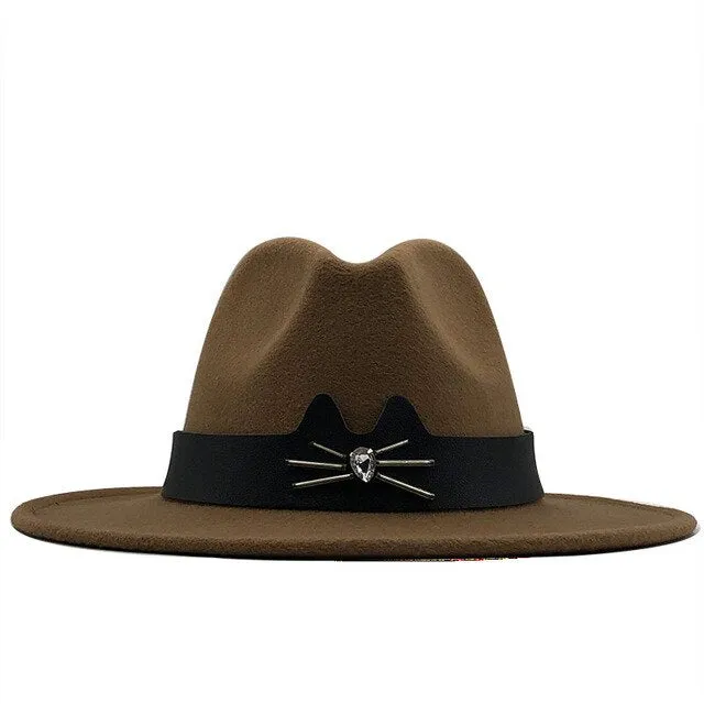 Wide Brim Fedora