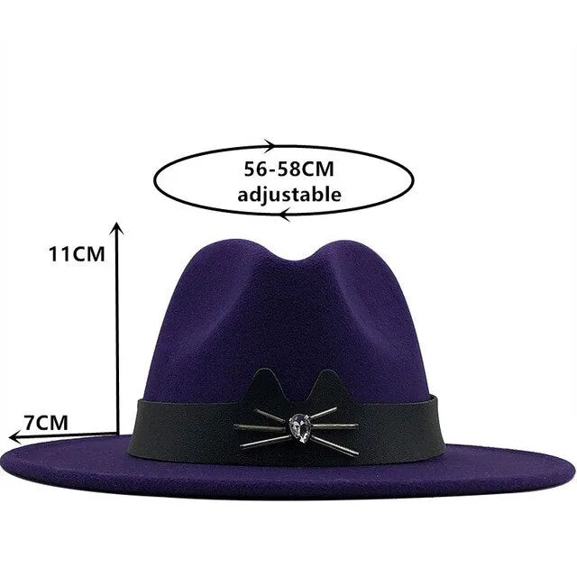 Wide Brim Fedora