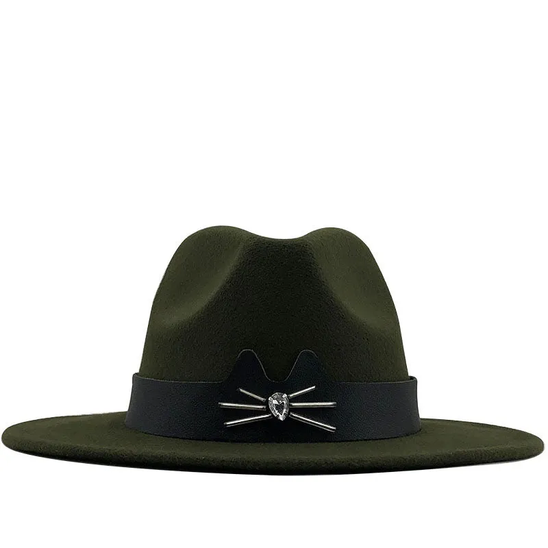 Wide Brim Fedora