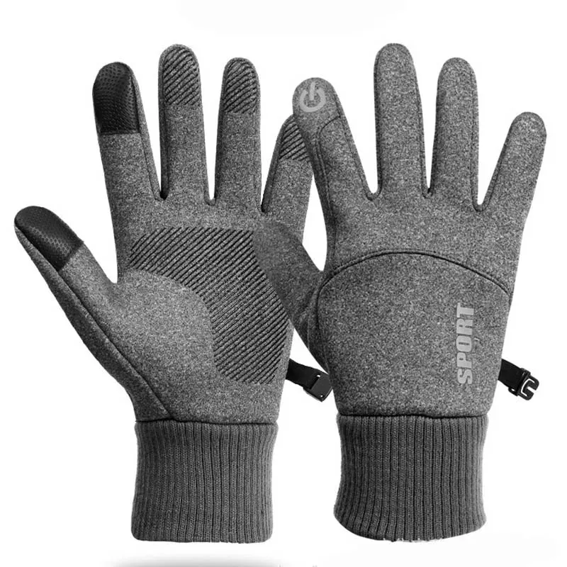 Winter Waterproof Gloves - Windproof Sports Gloves for Touchscreen Driving Motorcycle