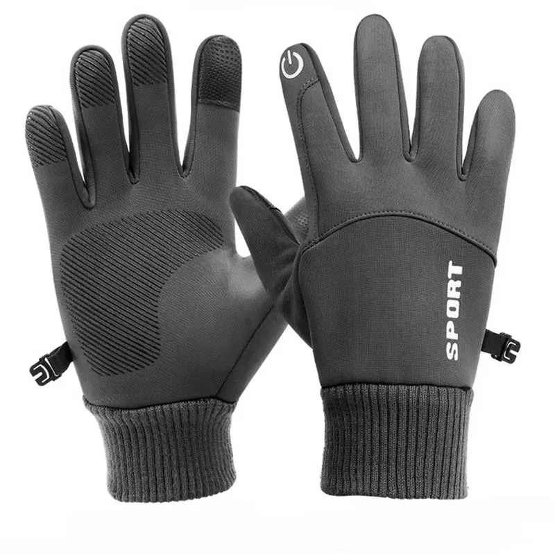 Winter Waterproof Gloves - Windproof Sports Gloves for Touchscreen Driving Motorcycle