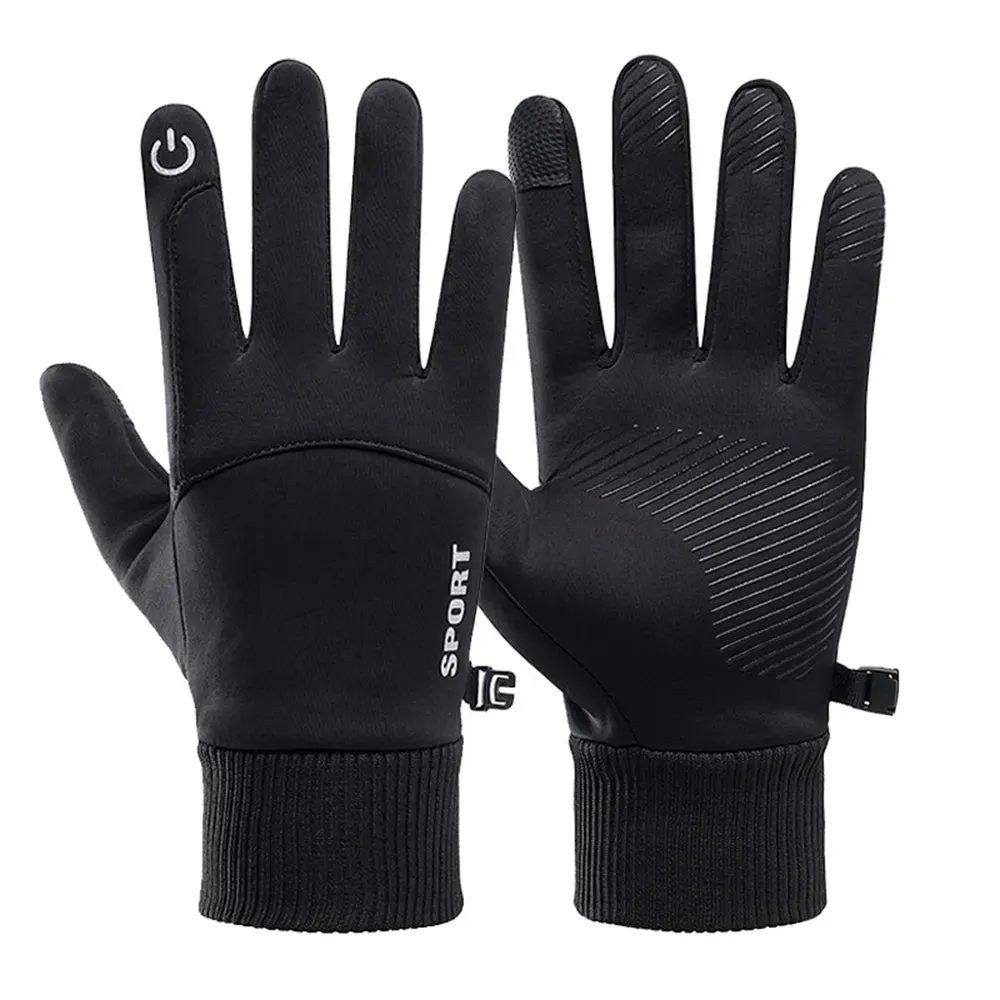 Winter Waterproof Gloves - Windproof Sports Gloves for Touchscreen Driving Motorcycle